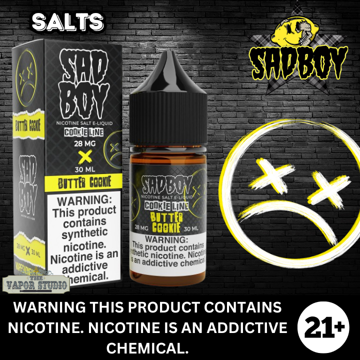 Butter Cookie by SADBOY Salt Nicotine E-Liquid 30ml