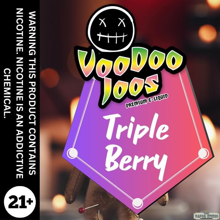 Triple Berry by Voodoo Juice FlavorMax Salt E-liquid 30mL