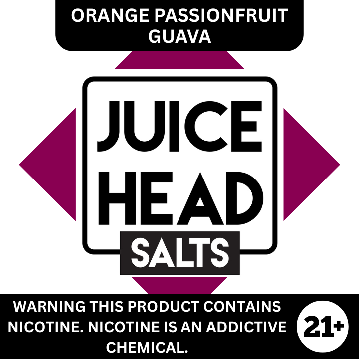 Orange Passionfruit Guava by Juice Head Premium Salt Nicotine E-Liquid 30ml