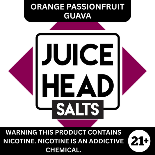 Orange Passionfruit Guava by Juice Head Premium Salt Nicotine E-Liquid 30ml