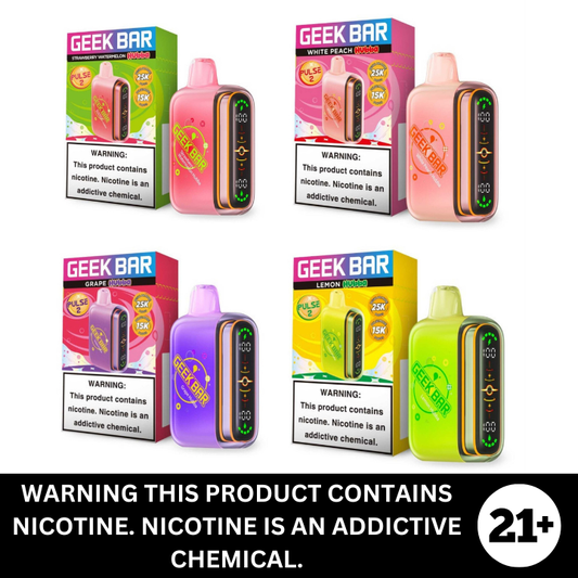Geek Bar Pulse 2 25k 5% Salt Nicotine Disposable Vape