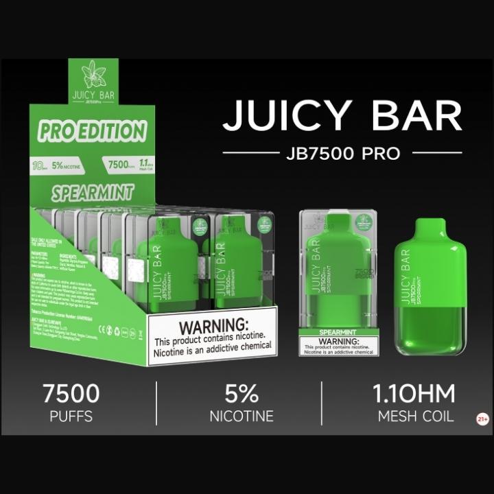Juicy Bar Pro 7500 Puffs Disposable 5%
