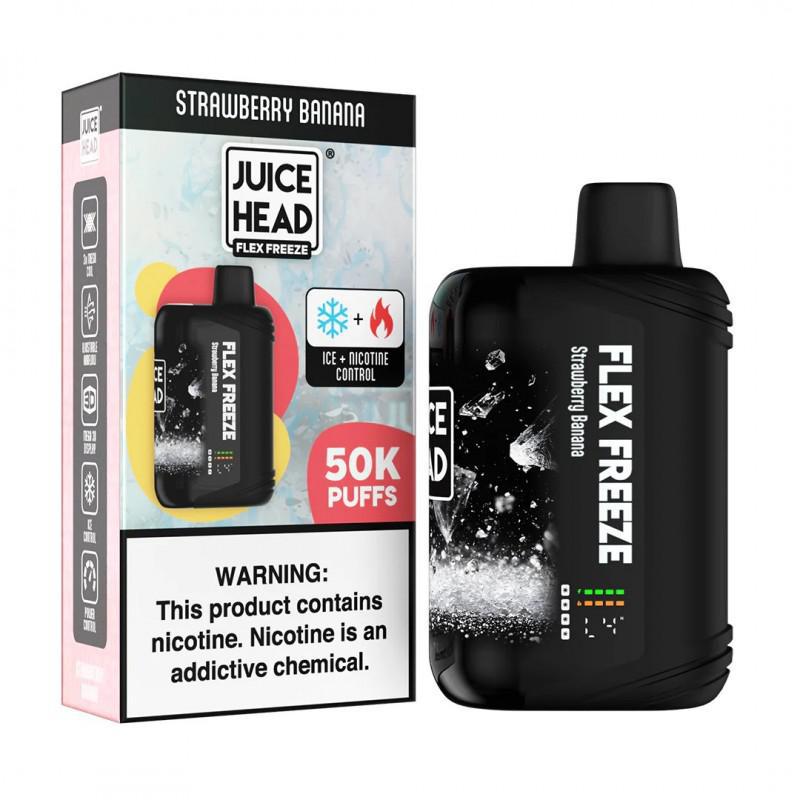 Juice Head Flex Freeze 50K Disposable Nicotine Vape 5%