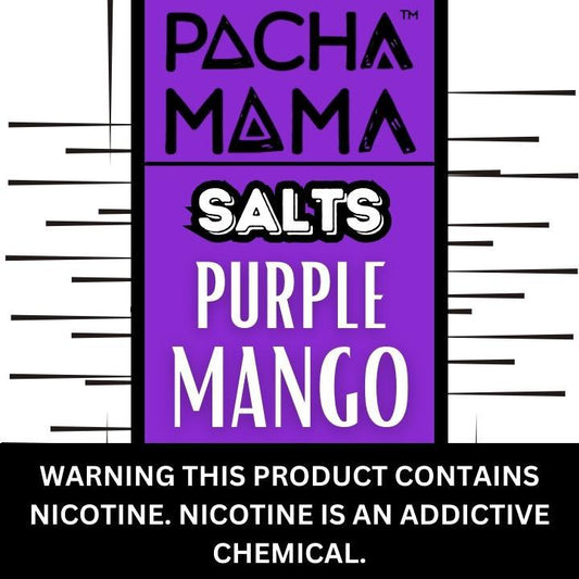 Pacha Mama Purple Mango Premium Salt Nicotine 30ML