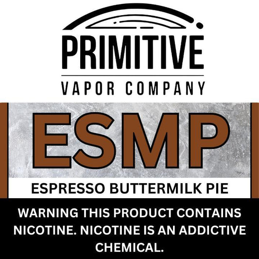Primitive Espresso Milk Pie (ESMP) Premium E-Liquid 60ML