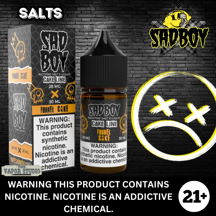 Funnel Cake by SADBOY Salt Nicotine E-Liquid 30ml