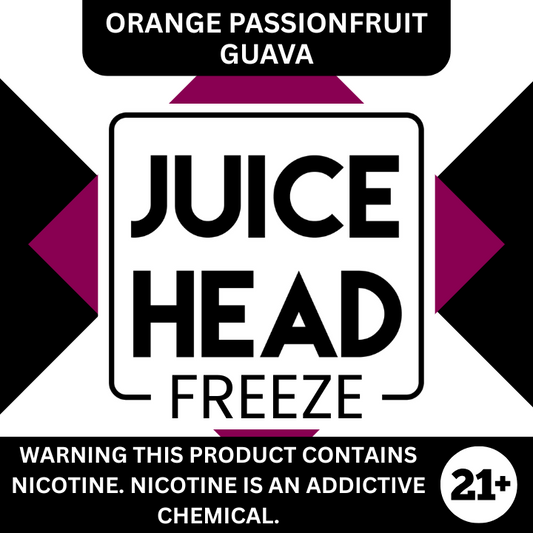 Orange Passionfruit Guava FREEZE by Juice Head Premium E-Liquid 100ml
