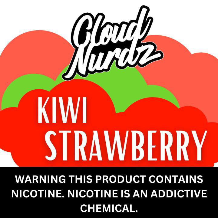 Strawberry Kiwi by Cloud Nurdz Premium E-Liquid 100ML