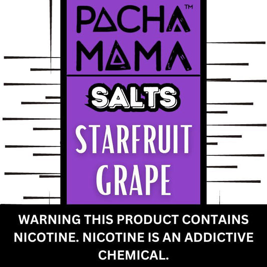 Pacha Mama StarFruit Grape Premium Salt Nicotine 30ML