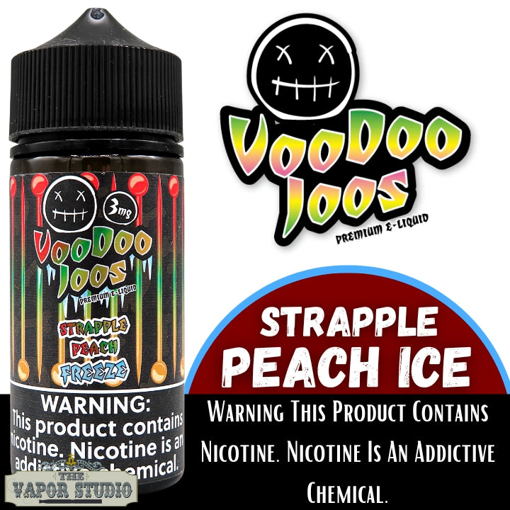 ICED Strapple Peach by Voodoo Juice - E-Liquid 100ML
