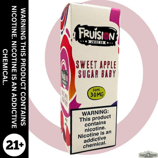 Sweet Apple Sugar Baby by Fruision E-liquid Salt Nicotine 30mL