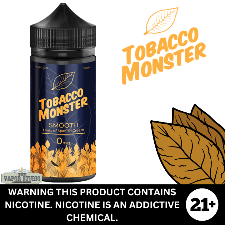 Smooth Tobacco by Tobacco Monster Premium E-Liquid 100ml