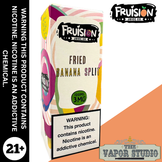 Fried Banana Split by Fruision E-liquid 100mL