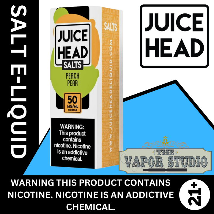 Juice Head Peach Pear Premium Salt Nicotine 30ML