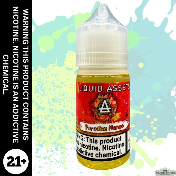 Paradise Mango by Liquid Assets E-Liquid Salt Nicotine 30mL