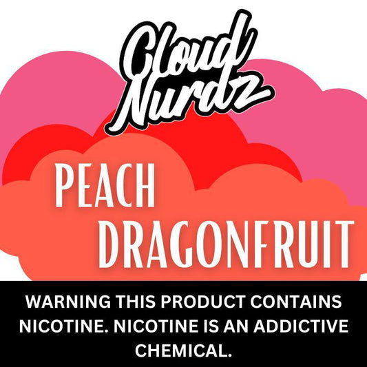 Peach Dragonfruit by Cloud Nurdz - E-Liquid 100ML