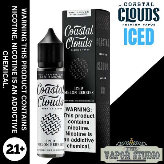 ICED Melon Berries by Coastal Clouds Premium E-Liquid 60ML