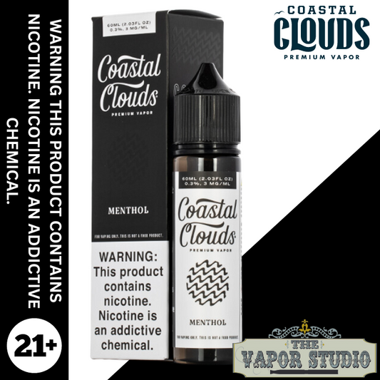 ICED Menthol by Coastal Clouds Premium E-Liquid 60ML