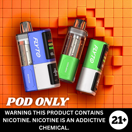 FLYTO 30k Disposable 5% Salt Nicotine Vape (POD Only Version)