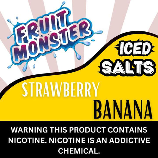 Frozen Fruit Monster Strawberry Banana Ice Salt Nicotine 30ML