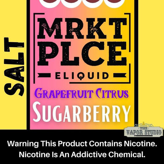 MRKT PLCE (Market Place) - Grapefruit Citrus Sugarberry - 30ml Salt Nicotine