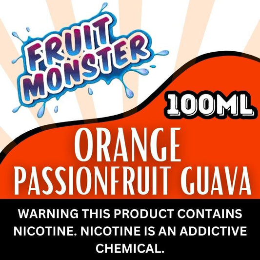 Fruit Monster Passionfruit Orange Guava Premium Eliquid 100ML