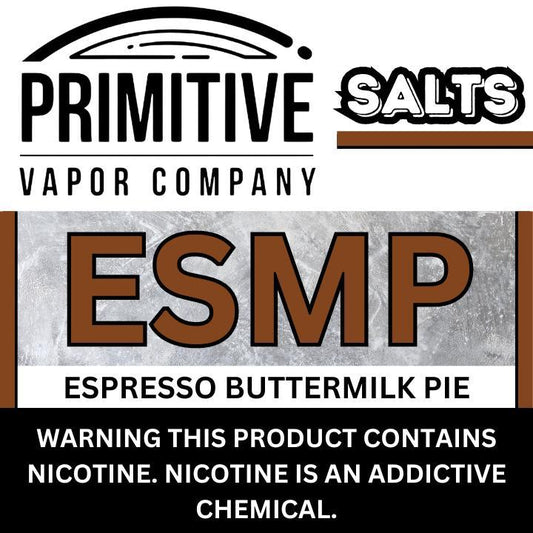 Primitive Espresso Milk Pie (ESMP) Premium Salt Nicotine 30ML