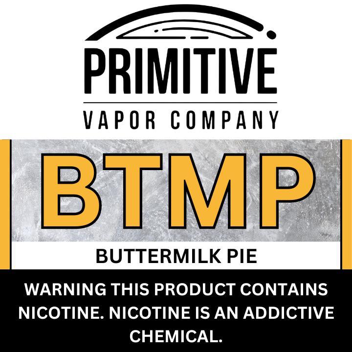 Primitive Buttermilk Pie (BTMP) Premium E-Liquid 60ML