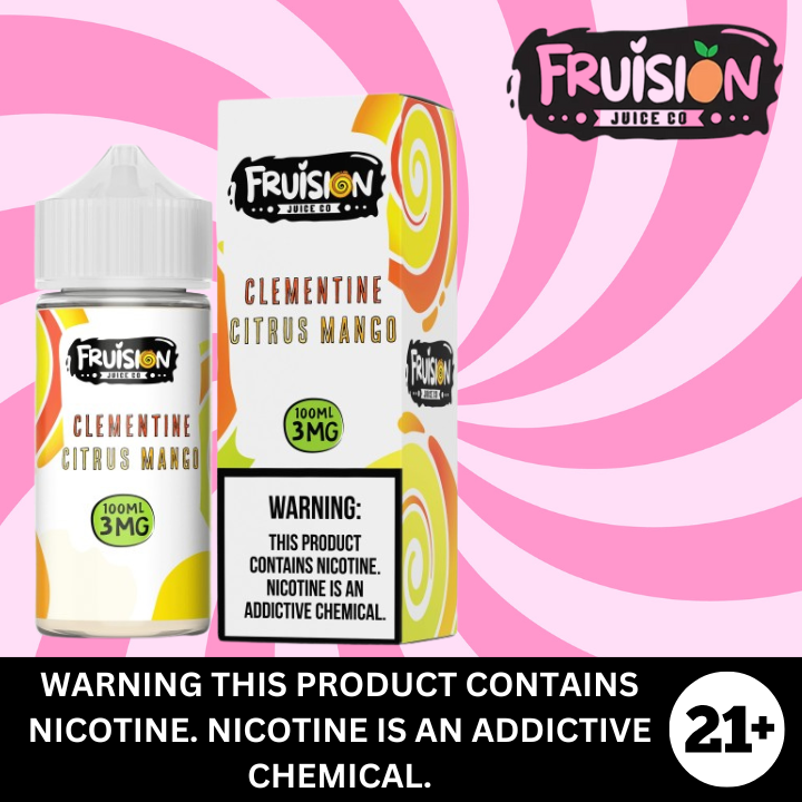 Clementine Citrus Mango by Fruision Juice Co Premium E-liquid 100ml