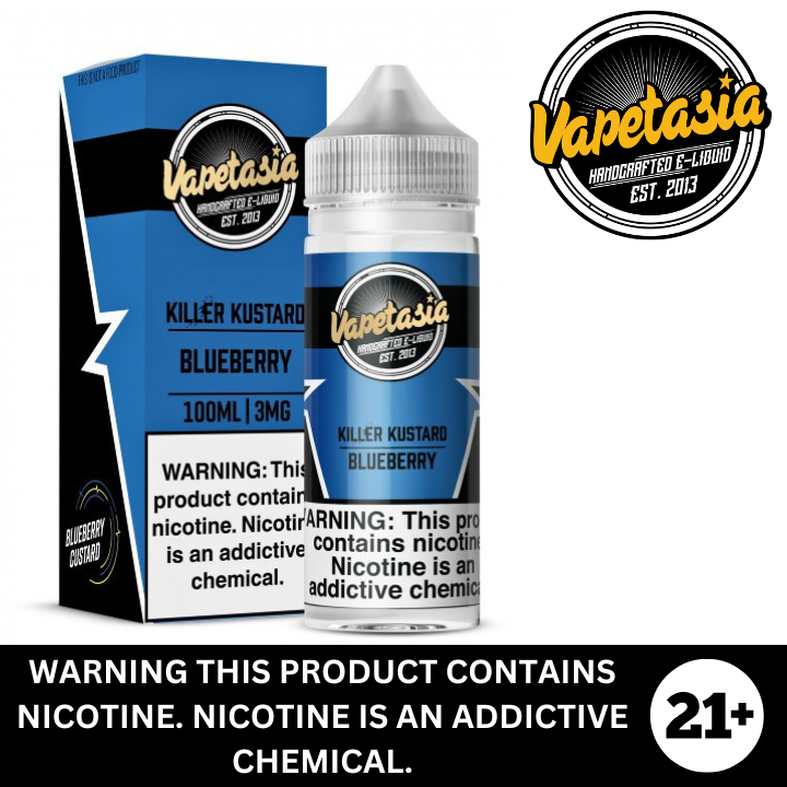 Blueberry Custard by Vapetasia Killer Kustard Premium E-Liquid 100ml