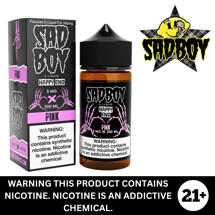 PINK Happy End by Sad Boy Premium E-Liquid 100ml