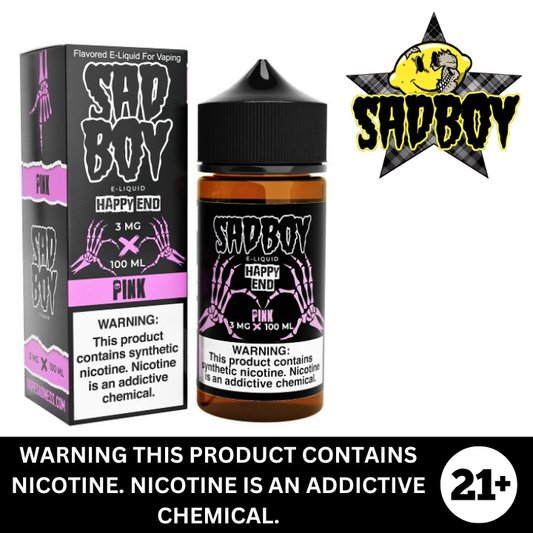 PINK Happy End by Sad Boy Premium E-Liquid 100ml