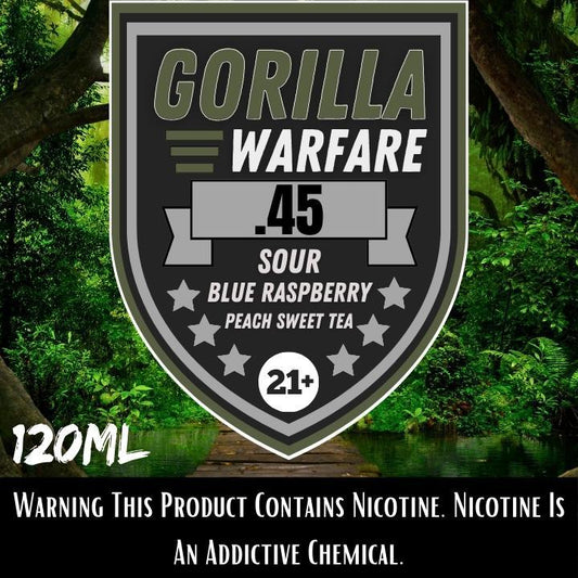 Gorilla Warfare E-Liquid | .45 | 120ml