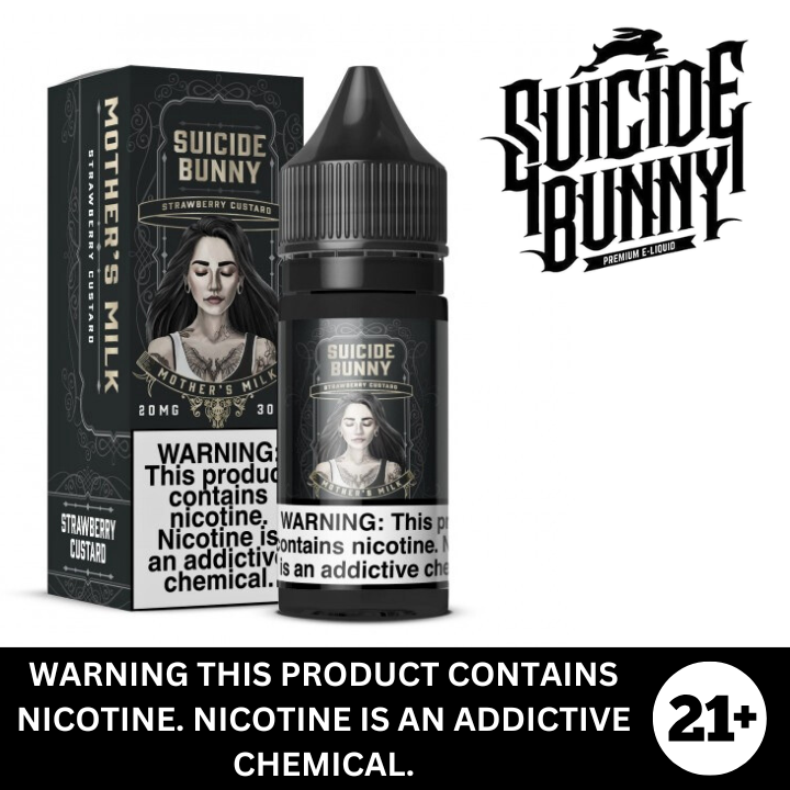 Mother's Milk by Suicide Bunny Premium Salt Nicotine E-Liquid 30ml