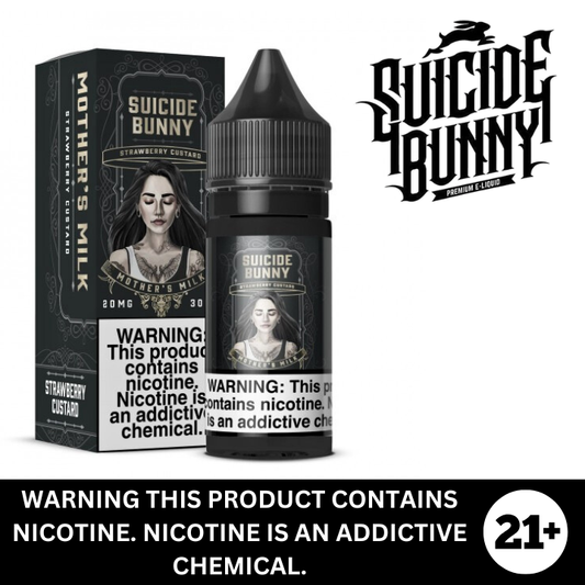 Mother's Milk by Suicide Bunny Premium Salt Nicotine E-Liquid 30ml