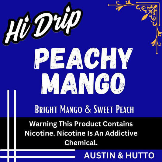 Hi-Drip Peachy Mango Premium E-Liquid 100ML