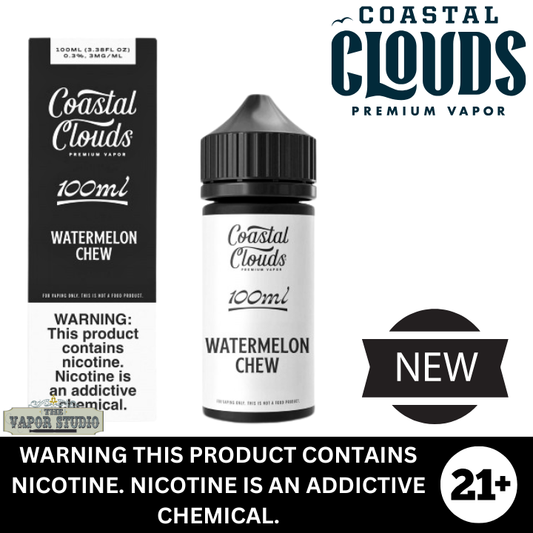 Watermelon Chew by Coastal Clouds Premium E-Liquid 100ml