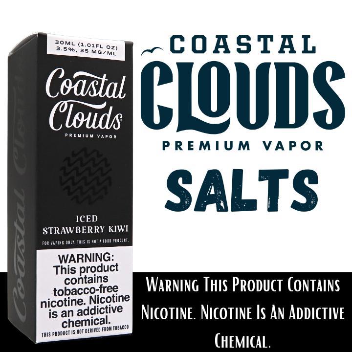ICED Strawberry Kiwi by Coastal Clouds Premium Salt Nicotine 30ML