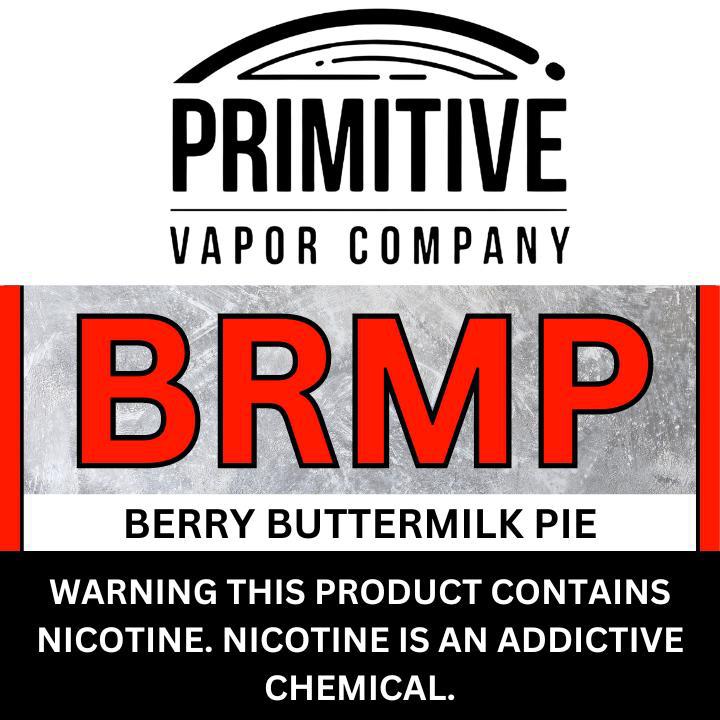Primitive Berry Milk Pie (BRMP) Premium E-Liquid 60ML