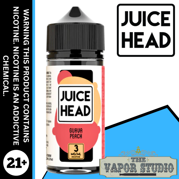 Juice Head Guava Peach Premium E-Liquid 100ML