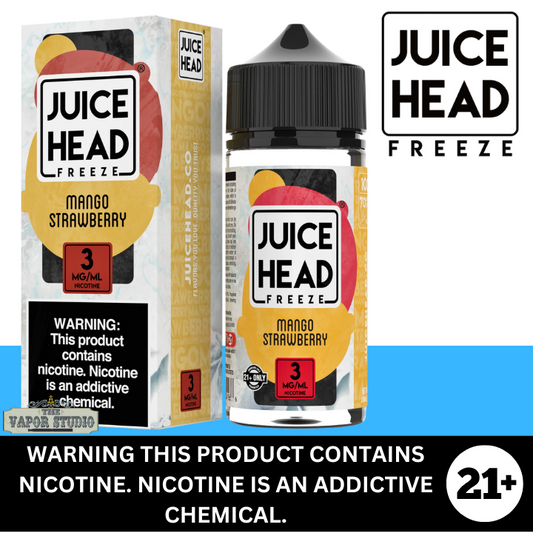 Strawberry Mango Freeze by Juice Head Premium E-Liquid 100ml