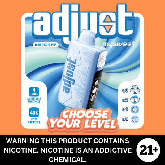 Adjust My Sweet 40K Puff Nicotine Disposable 5%