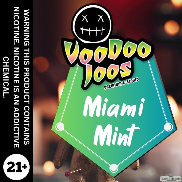 Miami Mint by Voodoo Juice FlavorMax Salt E-liquid 30mL