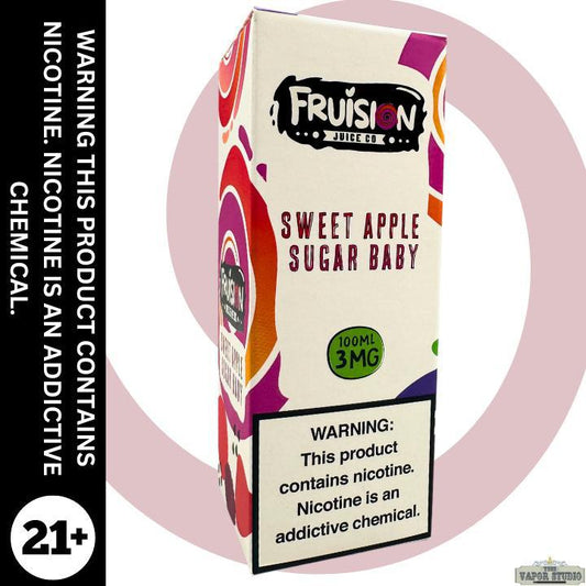Sweet Apple Sugar Baby by Fruision E-liquid 100mL