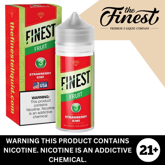 Strawberry Kiwi by The Finest Premium E-Liquid 100ml