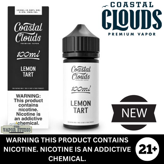 Coastal Clouds Lemon Tart Premium E-Liquid 100ml