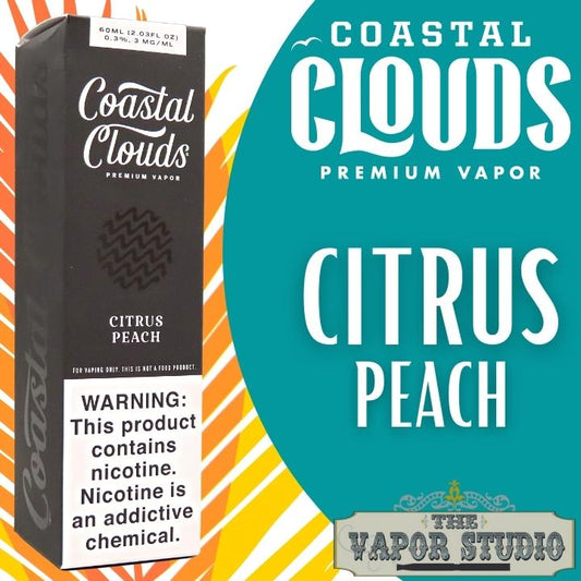Citrus Peach by Coastal Clouds - E-Liquid 60ML