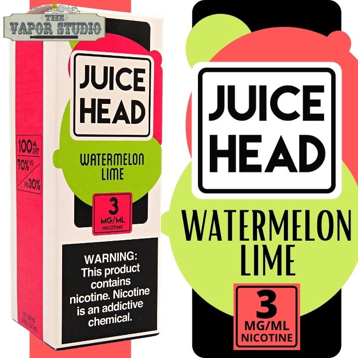 Juice Head Watermelon Lime Premium E-Liquid 100ML