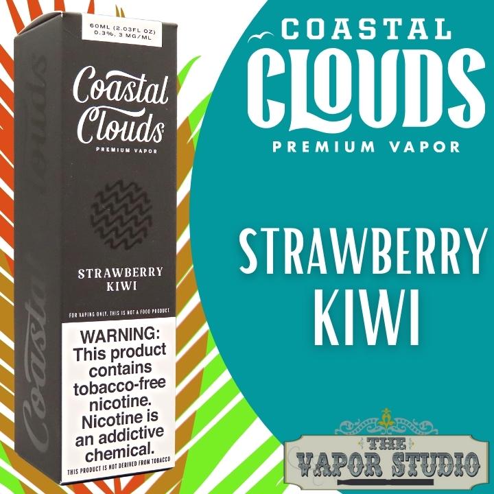Strawberry Kiwi by Coastal Clouds - E-Liquid 60ML