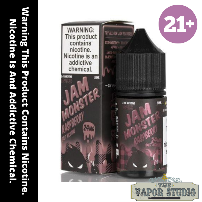 Jam Monster Raspberry Jam Premium Salt Nicotine 30ML